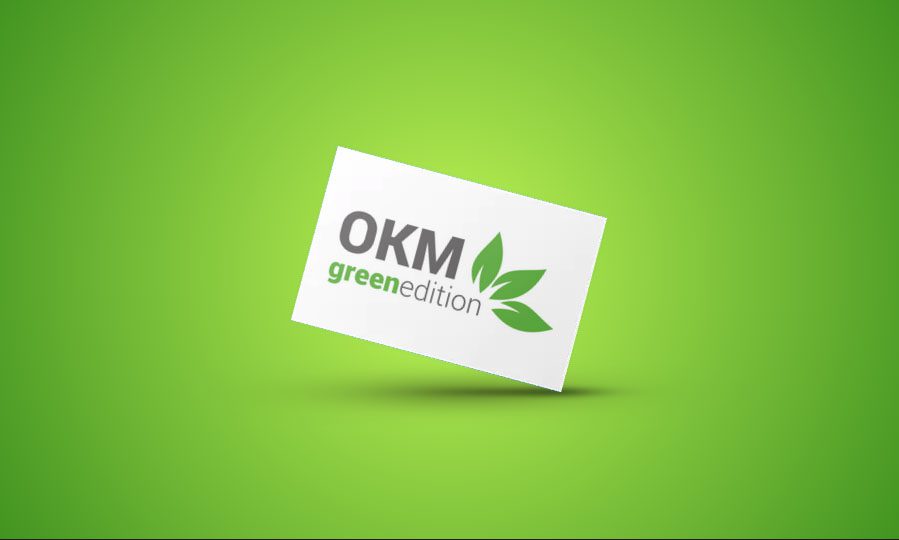 OKM Green Edition Logo Gestaltung