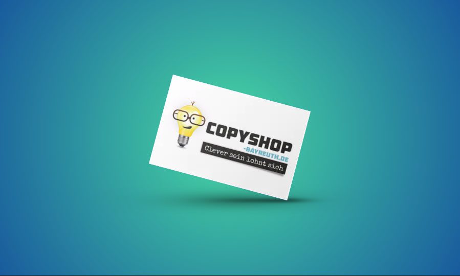 Copyshop Bayreuth Logo Gestaltung